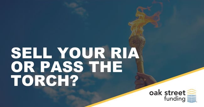 Sell Your RIA or Pass the Torch